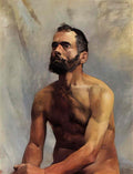 Toulouse Lautrec academic study nude Art A4 Photo Print