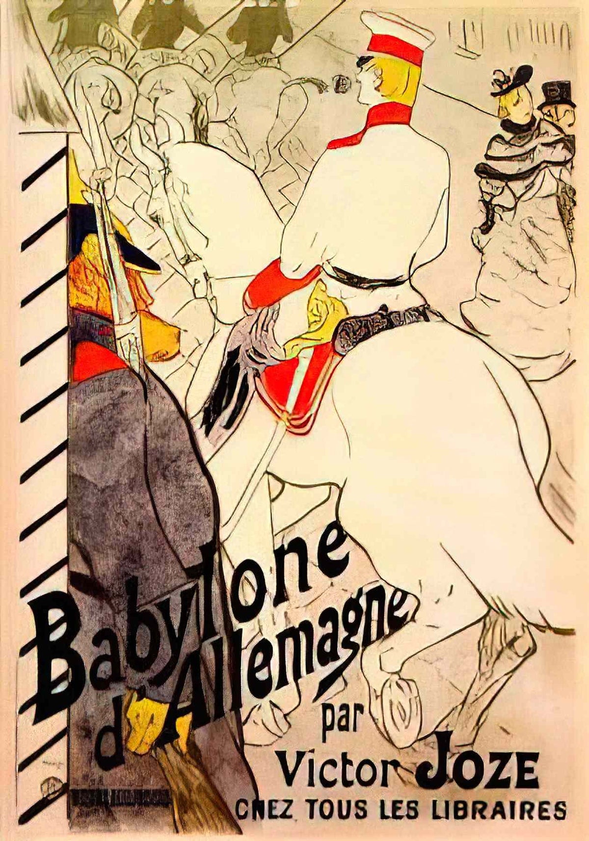 Toulouse Lautrec babylon german by victor joze Art A4 Photo Print