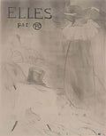 Toulouse Lautrec couverture for elles Art A4 Photo Print