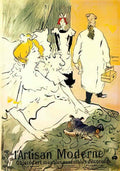 Toulouse Lautrec craftsman modern Art A4 Photo Print
