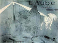 Toulouse Lautrec dawn 1896 Art A4 Photo Print