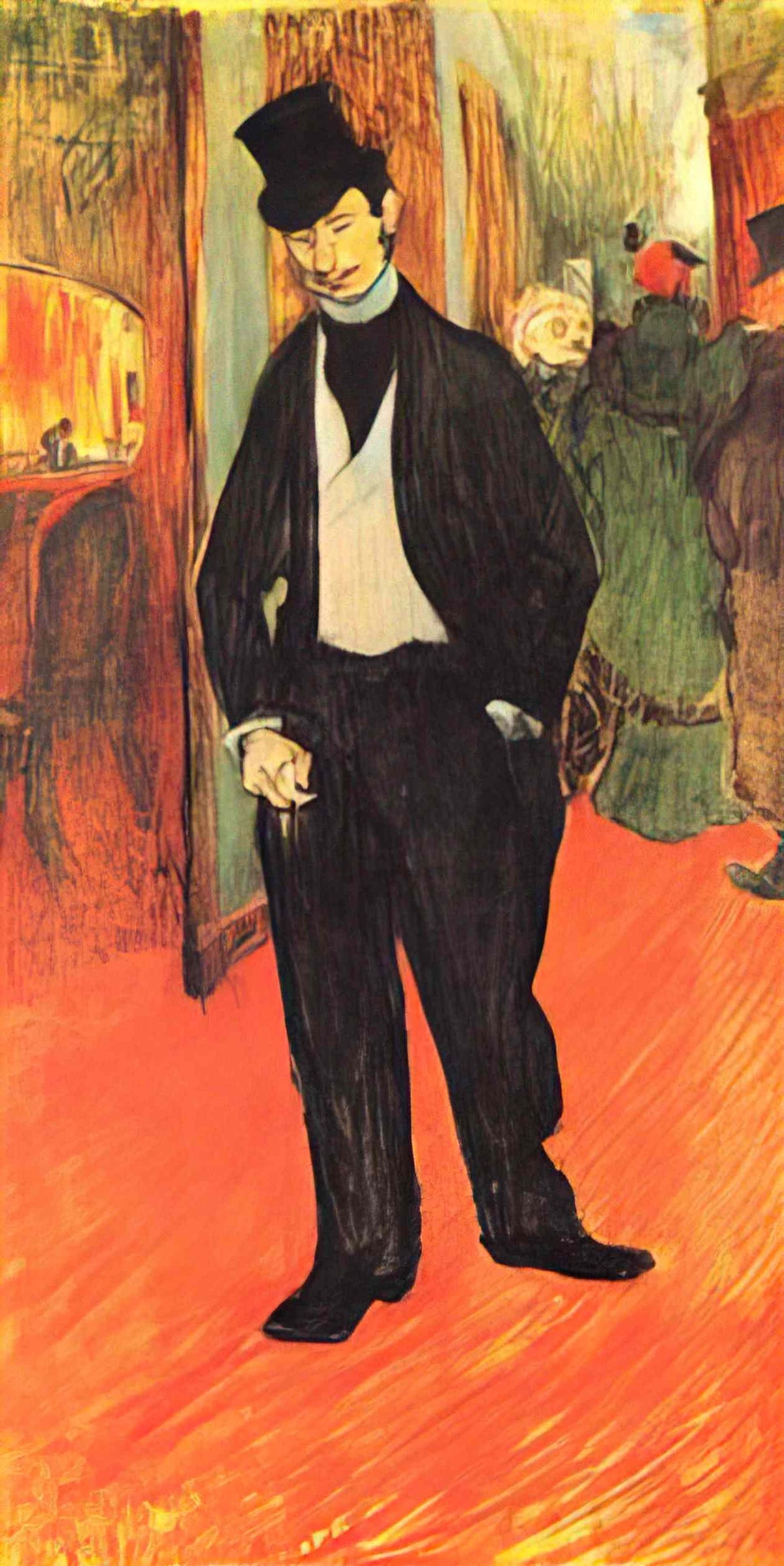 Toulouse Lautrec dr tapie celeyran in a corridor of the french comedy Art A4 Photo Print