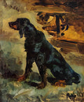 Toulouse Lautrec dun a gordon setter belonging to comte alphonse de to Art A4 Photo Print