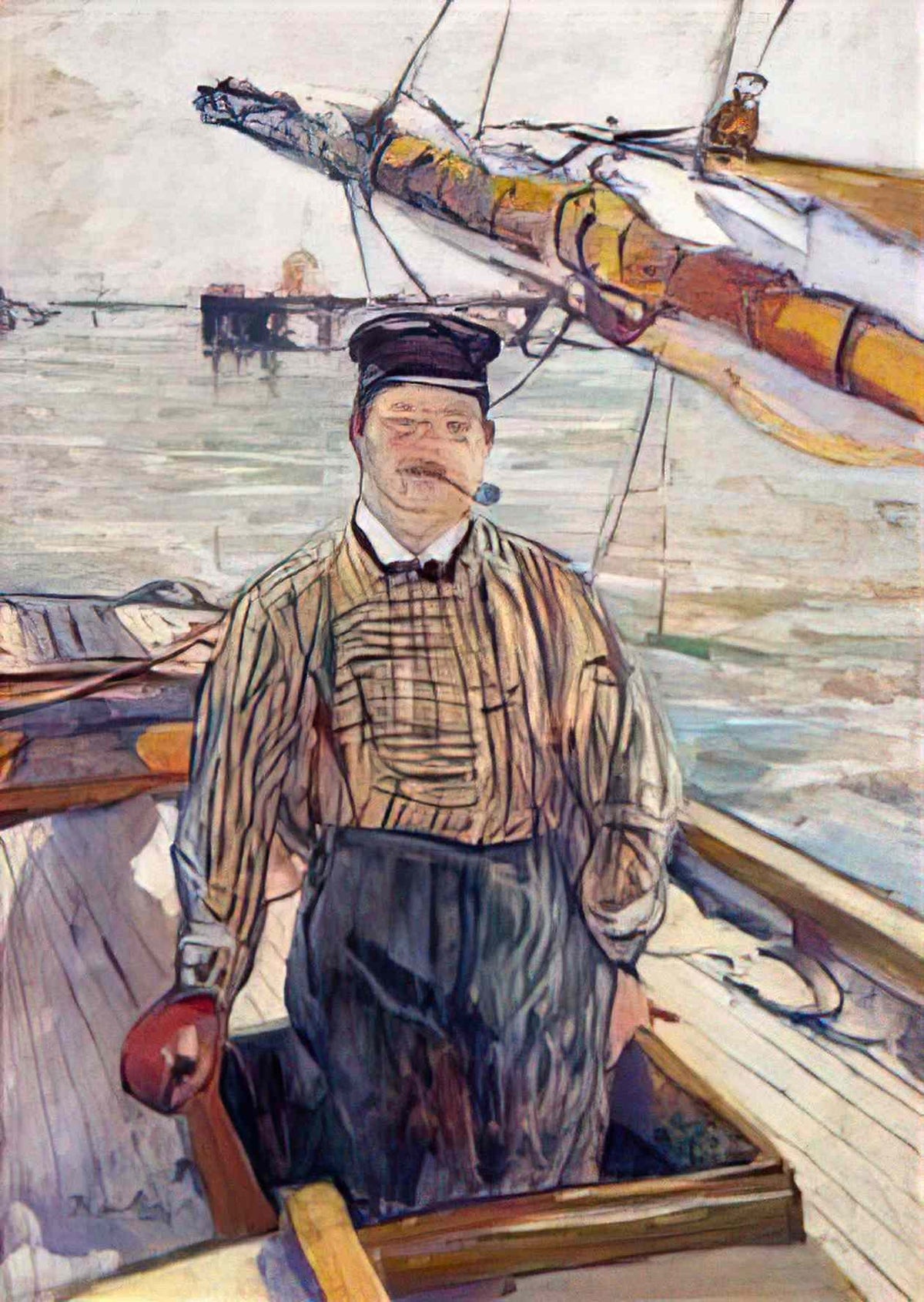 Toulouse Lautrec emile davoust 1889 Art A4 Photo Print