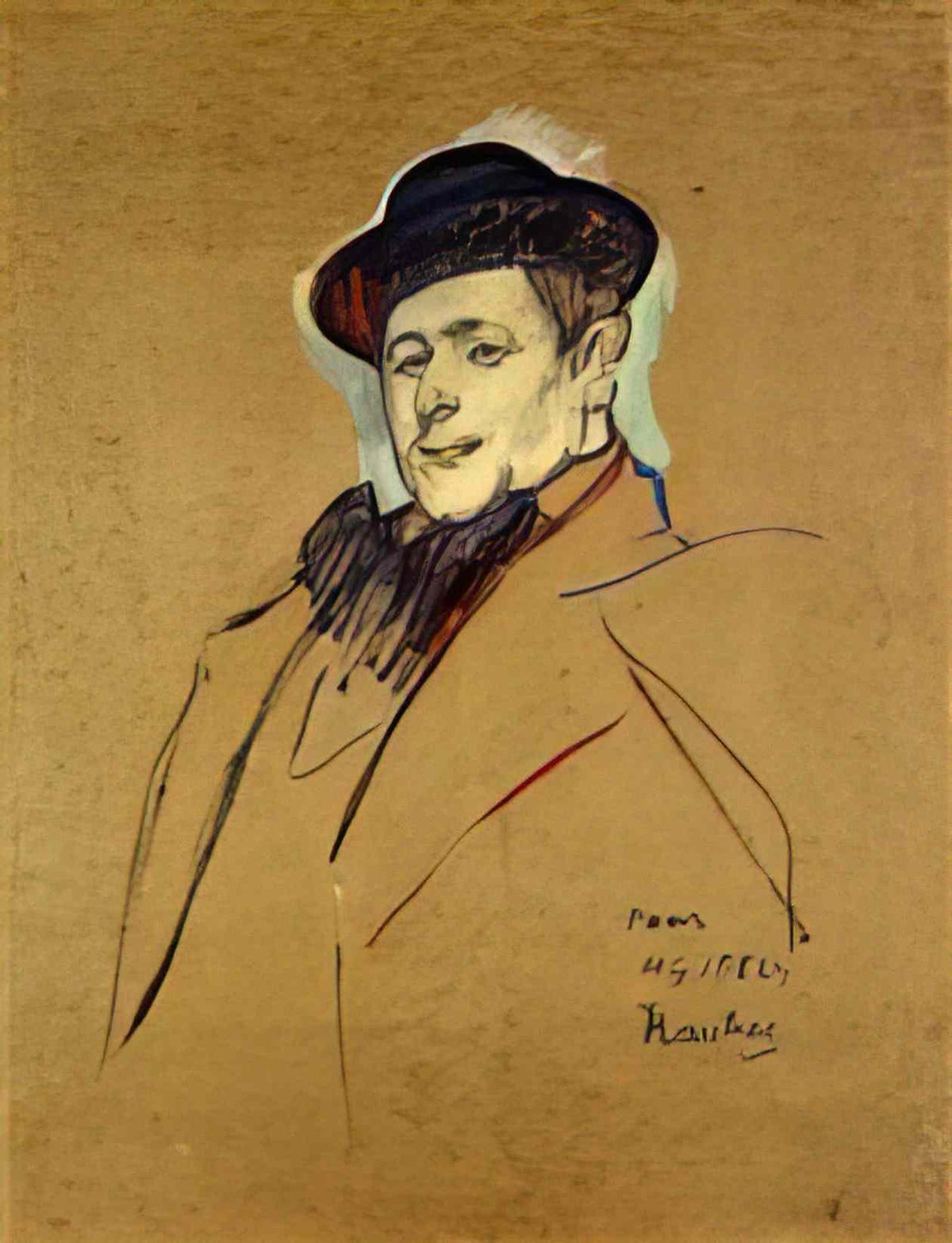 Toulouse Lautrec henri gabriel ibels 1893 Art A4 Photo Print