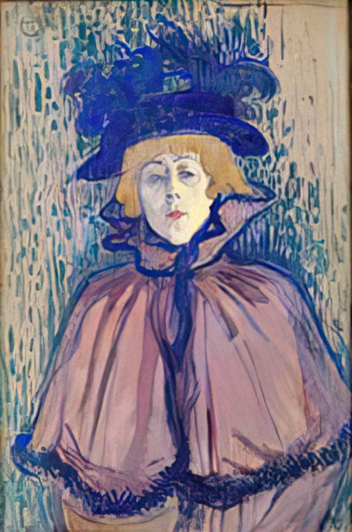 Toulouse Lautrec jane avril 1892 Art A4 Photo Print