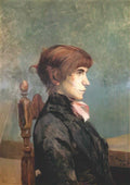 Toulouse Lautrec jeanne wenz 1886 Art A4 Photo Print