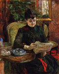 Toulouse Lautrec madame aline gibert 1887 Art A4 Photo Print