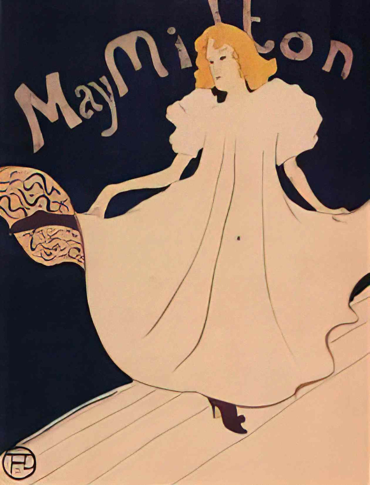 Toulouse Lautrec may milton 1895 Art A4 Photo Print