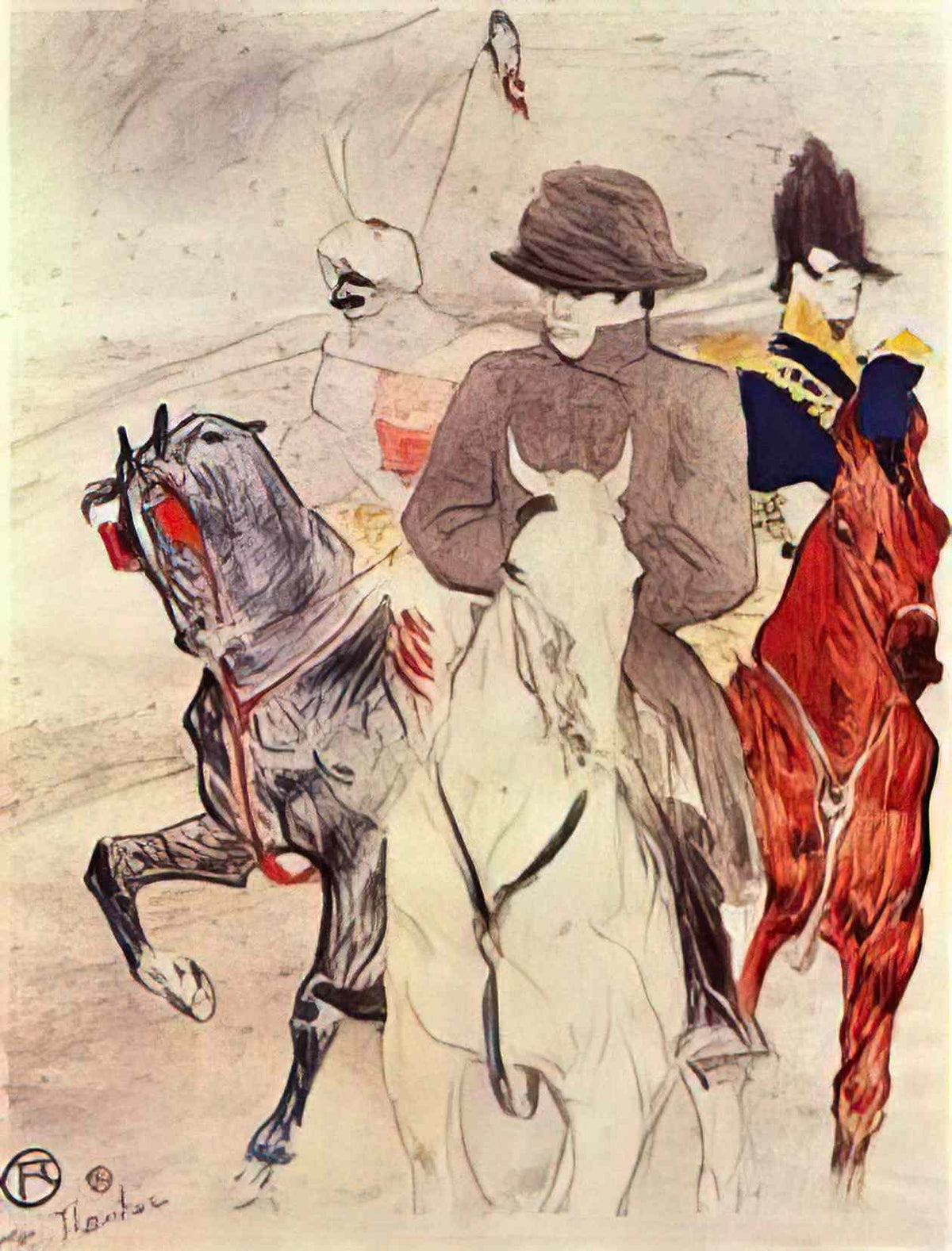 Toulouse Lautrec napoleon 1896 Art A4 Photo Print