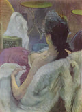 Toulouse Lautrec ruhendes modell 1896 Art A4 Photo Print