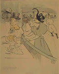Toulouse Lautrec skating Art A4 Photo Print