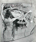 Toulouse Lautrec the ballet papa chrysanth me 1892 Art A4 Photo Print