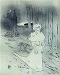 Toulouse Lautrec the chatelaine the tocsin 1895 Art A4 Photo Print