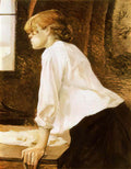 Toulouse Lautrec the laundry worker 1888 Art A4 Photo Print