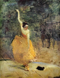 Toulouse Lautrec the spanish dancer 1888 Art A4 Photo Print