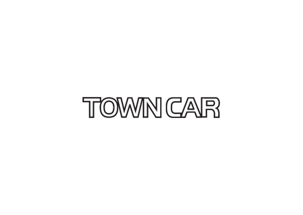 Town Car A4 Photo Print