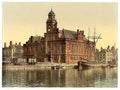 Town Hall Yarmouth Vintage A4 Photo Print