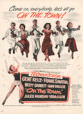 Town Poster 1 1940s Vintage Retro Advert Poster