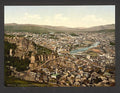Town and fortress Tbilisi Vintage A4 Photo Print