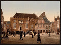 Town hall Haarlem Vintage A4 Photo Print