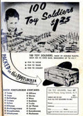 Toy Soldiers Footlocker Vintage Retro Advert Ads A4 Photo Print