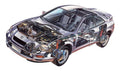Toyota Celica GT cutaway A4 Photo Print