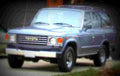 Toyota Land Cruiser A4 Photo Print