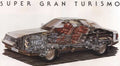 Toyota Soarer cutaway A4 Photo Print
