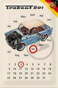 Trabant Calendar Engine Vintage Retro Advert Ads A4 Photo Print