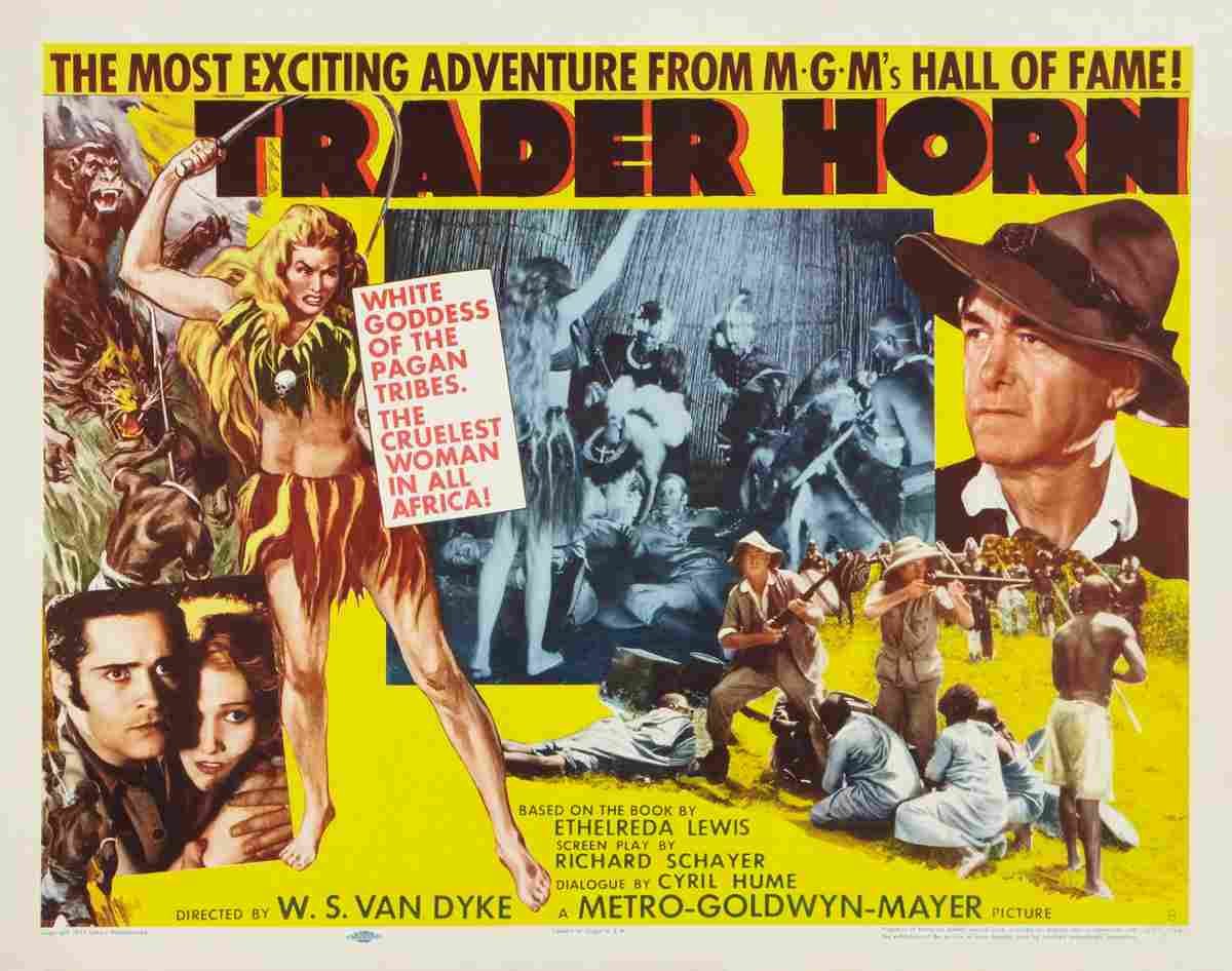 Trader Horn 1931 03 film star poster A4 Photo Print
