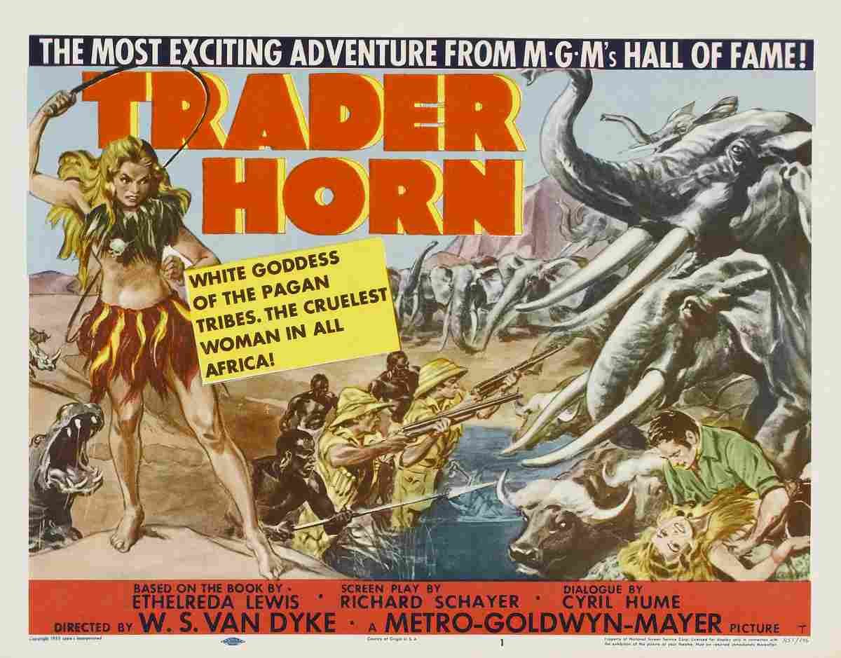  Trader Horn 1931 04 film star poster A4 Photo Print