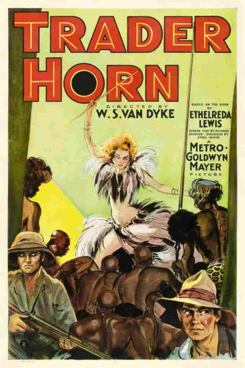  Trader Horn 1931 05 film star poster A4 Photo Print