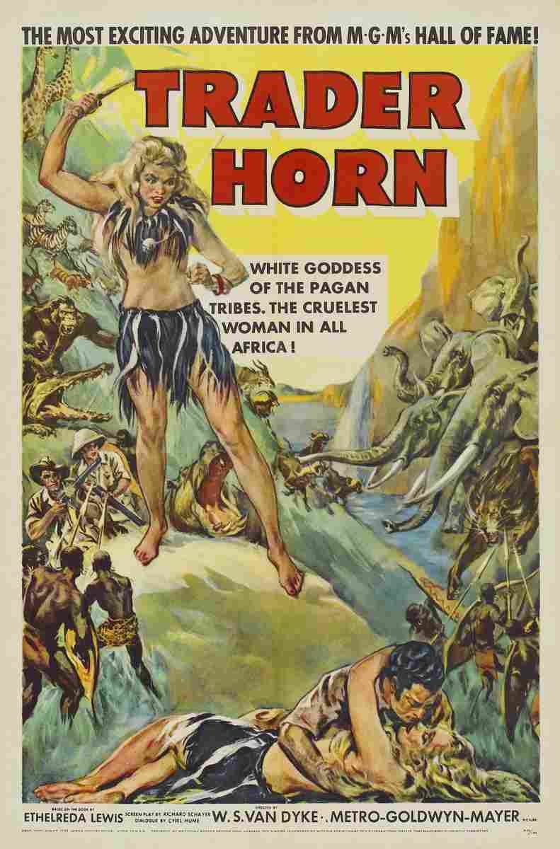  Trader Horn 1931 07 film star poster A4 Photo Print