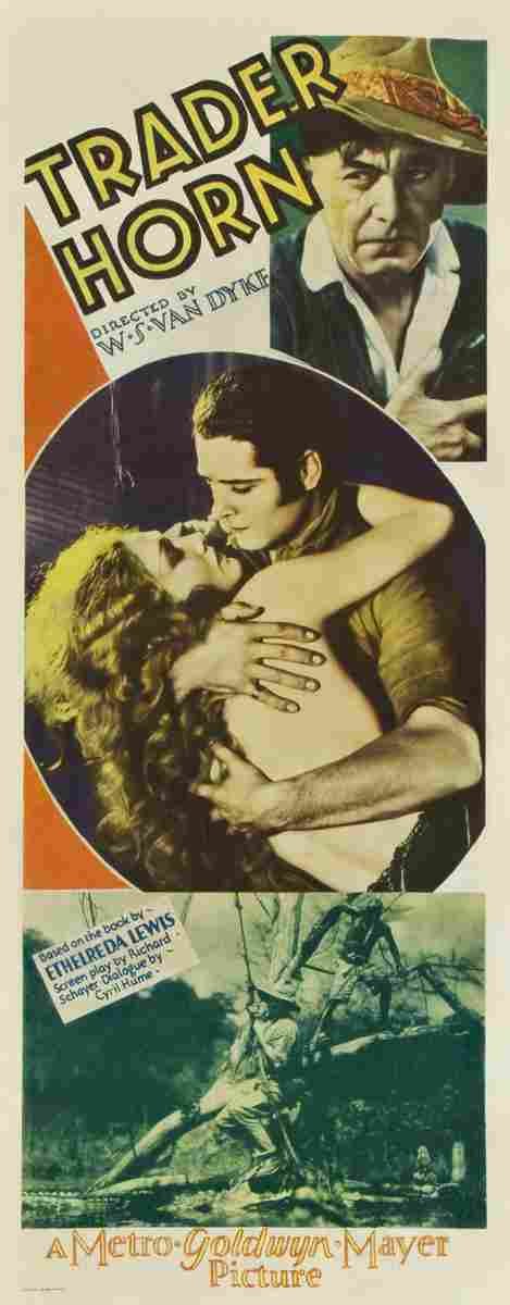  Trader Horn 1931 12 film star poster A4 Photo Print