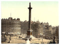 Trafalgar Square London Vintage A4 Photo Print