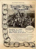 Traffic Truck Vintage Vintage Retro Advert Ads A4 Photo Print