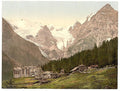 Trafoi Hotel Tyrol Vintage A4 Photo Print