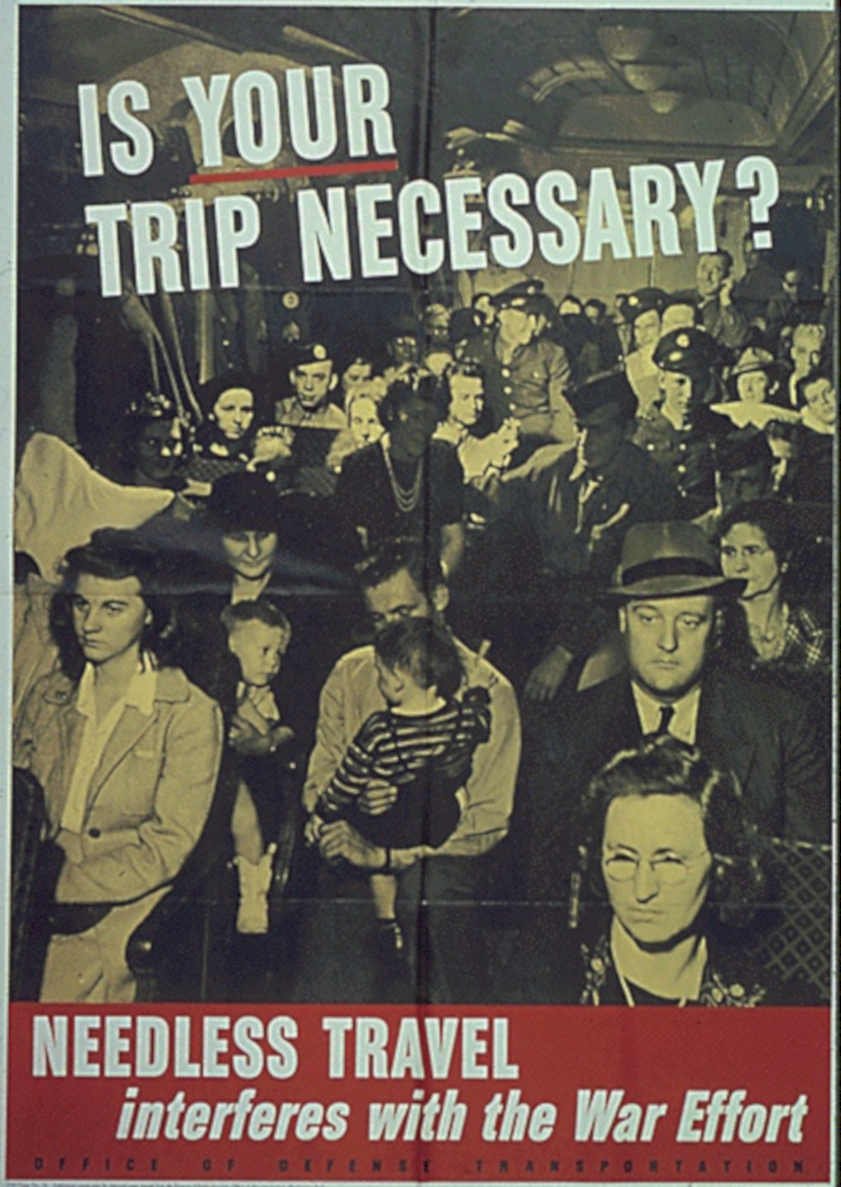 Train People War Vintage Retro Advert Ads A4 Photo Print