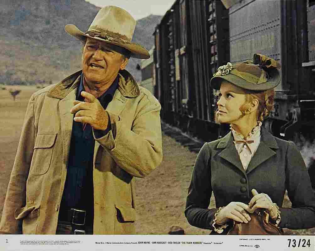  Train Robbers The 1973 02 film star poster A4 Photo Print