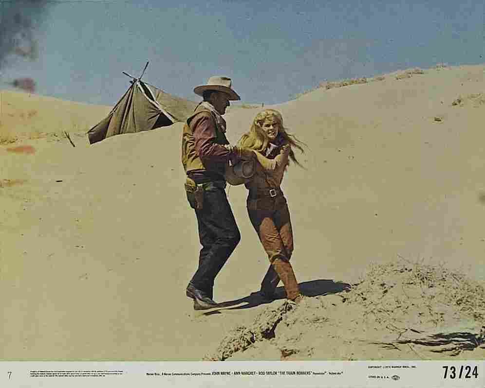  Train Robbers The 1973 04 film star poster A4 Photo Print