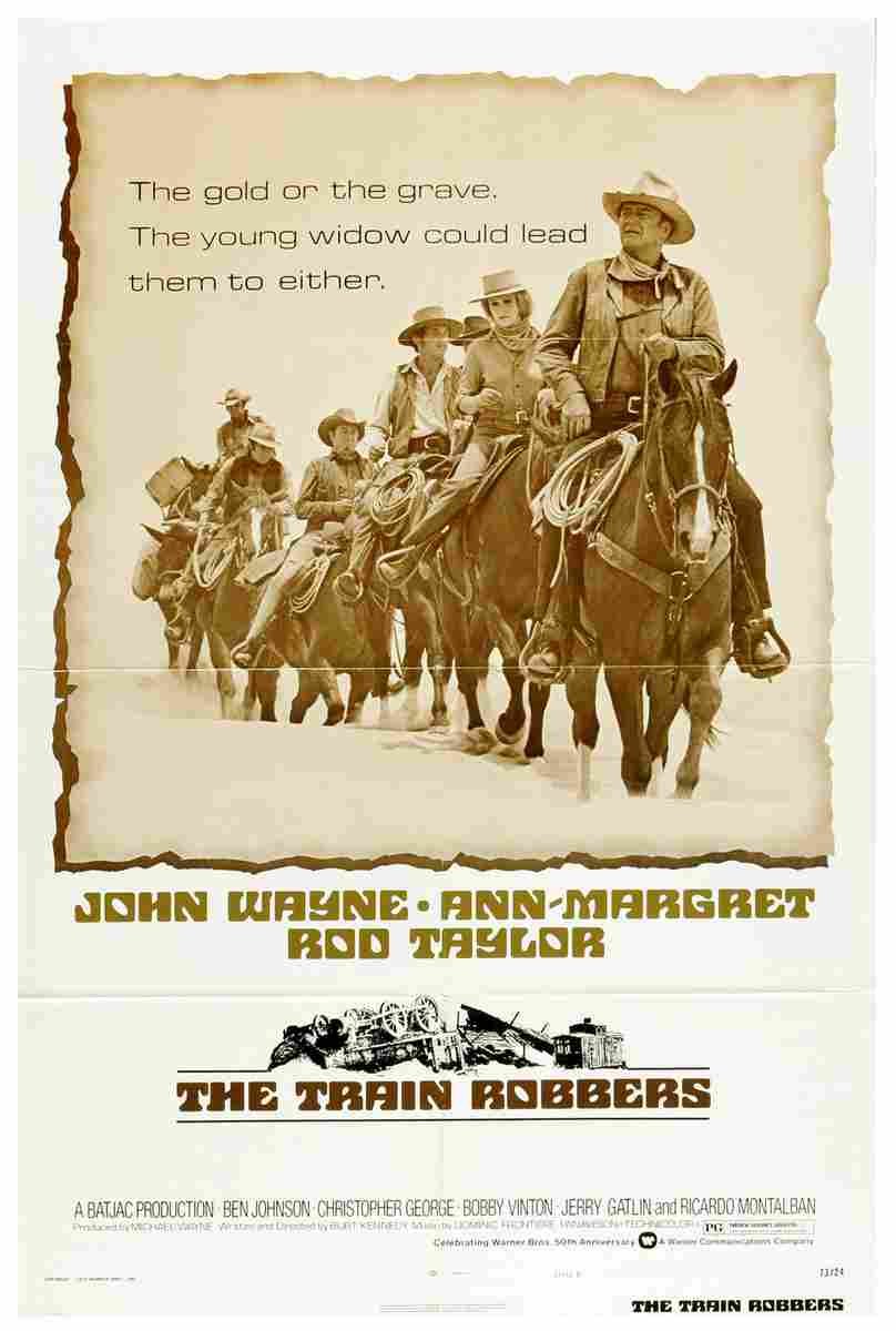  Train Robbers The 1973 07 film star poster A4 Photo Print