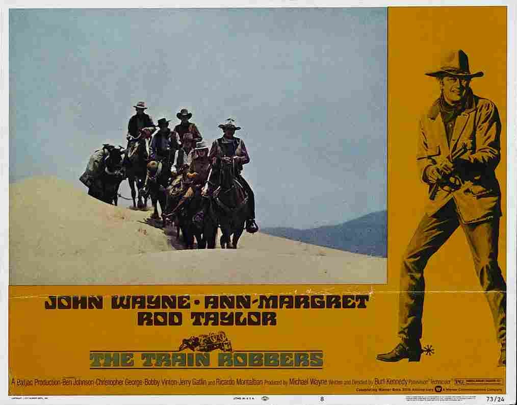  Train Robbers The 1973 13 film star poster A4 Photo Print