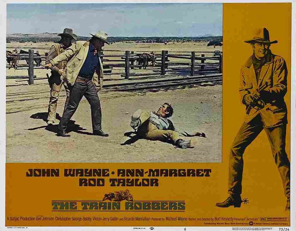  Train Robbers The 1973 16 film star poster A4 Photo Print