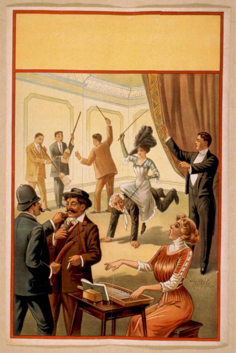 Train Robbery Scene Vintage Retro Advert Poster A4 Photo Print