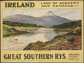 Train UK Ireland Travel U1 Vintage Advert A4 Photo Print