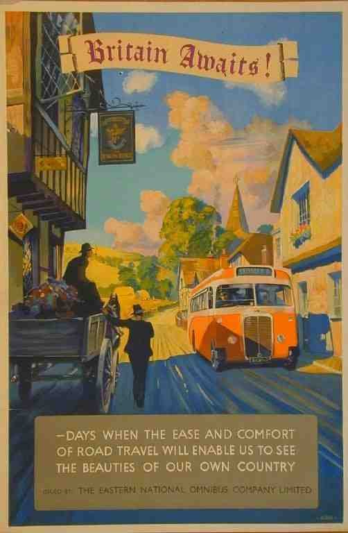 Train UK Ireland Travel U16 Vintage Advert A4 Photo Print