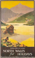 Train UK Ireland Travel U19 Vintage Advert A4 Photo Print