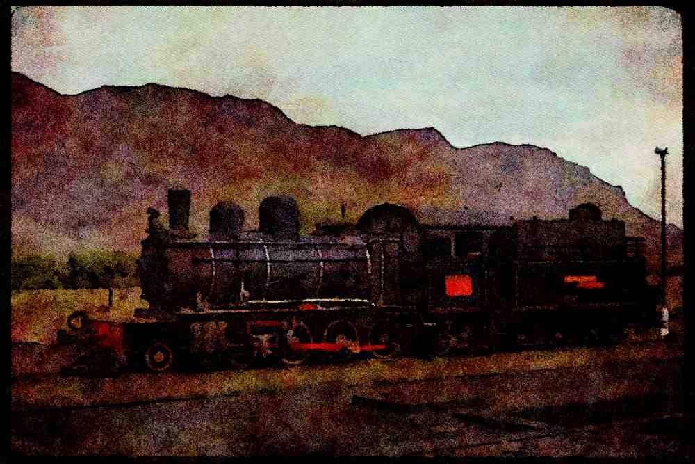 Trains 391051 Argentina, Fc Arg. 2 8 2 115, 1977 A4 Limited Edition Watercolour Print