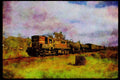 Trains 391054 Australia, NSW Ry Diesel 48100 With Milk Train, 1974 A4 Limited Edition Watercolour Print